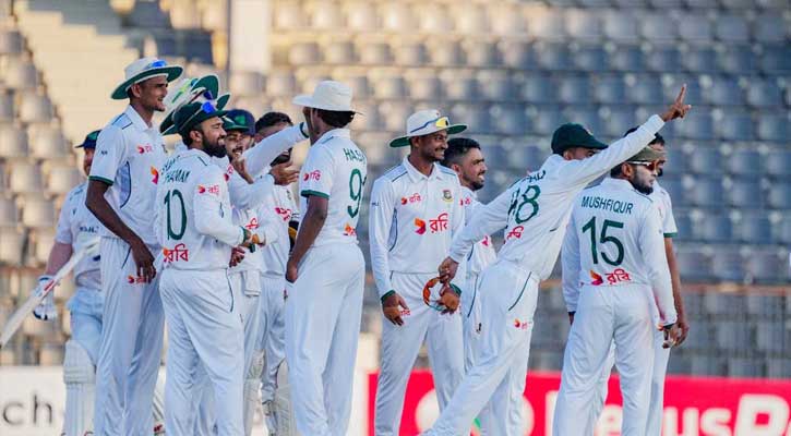 প্রত্যাশিত বড় জয়ে সিরিজে এগিয়ে বাংলাদেশ