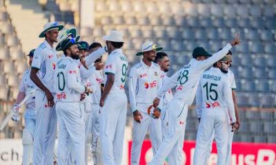 প্রত্যাশিত বড় জয়ে সিরিজে এগিয়ে বাংলাদেশ
