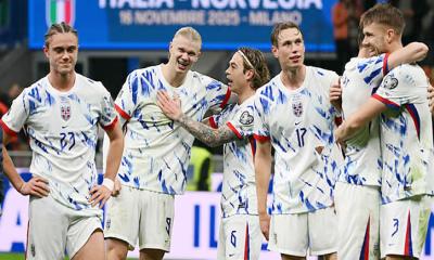 হলান্ডের রেকর্ড, ইতালির ভাগ্য ঝুলিয়ে রেখে বিশ্বকাপে নরওয়ে