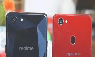 এক ছাদের নিচে অপো-রিয়েলমি