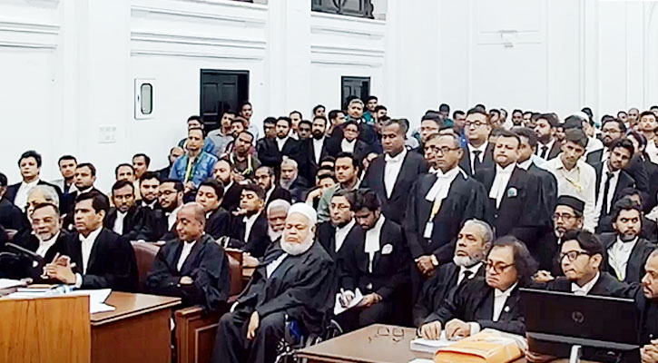 শেখ হাসিনার মামলার রায় দিতে ট্রাইব্যুনালে কার্যক্রম চলছে