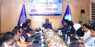 পঞ্চগড়ে নবাগত পুলিশ সুপার ও সাংবাদিকদের মতবিনিময়